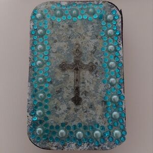 Religious Prayer Shrine, Saint Jude Travel Pocket Shrine, Personal Prayer Box